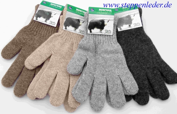 Handschuhe aus YAK-Wolle Damen Größe S ( 7)